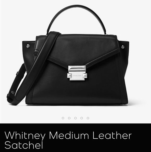 Michael Kors Black Satchel with Sleek Design Use Bag - Picture 5 of 5